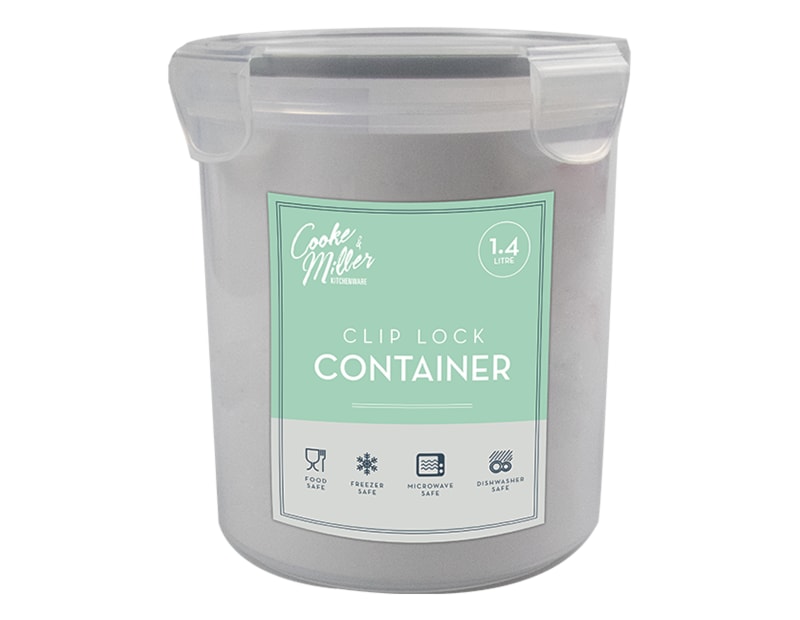 Clip lock Round Container 1400ml Clip lock Round Container 1400ml