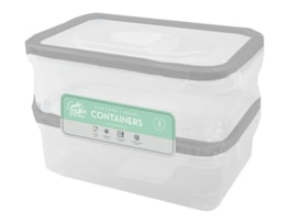 Wholesale Clip Lock Containers 450ml 2pk Wholesale Clip Lock Containers 450ml 2pk