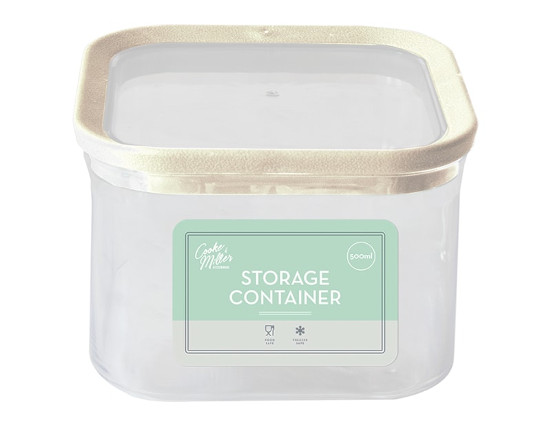 Wholesale PS Storage Container 500ML Wholesale PS Storage Container 500ML