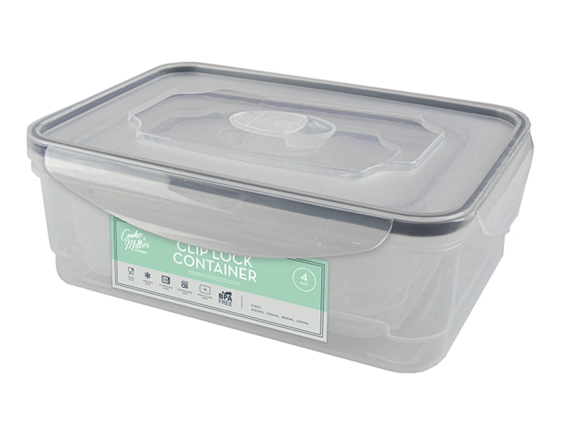 Wholesale Clip Lock Food Containers Wholesale Clip Lock Food Containers