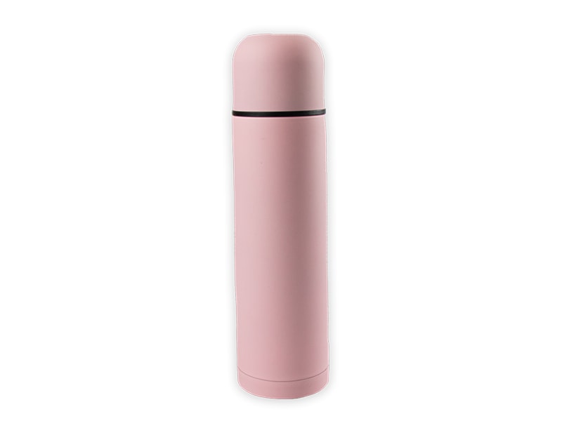Wholesale Pastel Soft Touch Travel Flask Wholesale Pastel Soft Touch Travel Flask