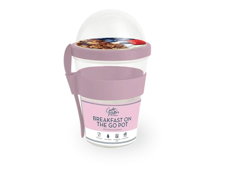 Wholesale Pastel Breakfast On The Go Pot Wholesale Pastel Breakfast On The Go Pot