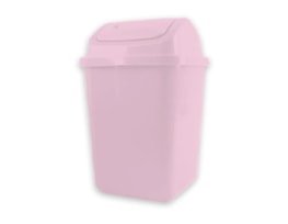 Wholesale Pastel Plastic Swing Top Bin