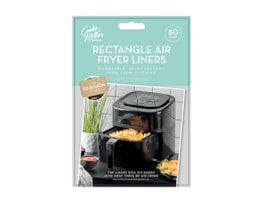 Wholesale Air Fryer Sheets Rectangle 14 x 20.5cm 80pk CDU