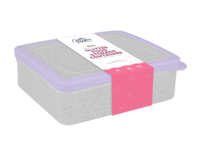 Wholesale Glitter Food Storage Container Wholesale Glitter Food Storage Container