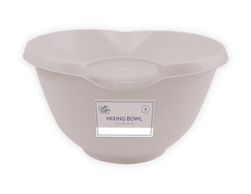 Wholesale Natural Mixing Bowl 4L Wholesale Natural Mixing Bowl 4L