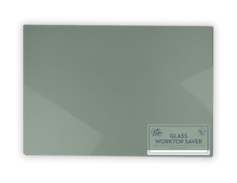 Wholesale Natural Glass Work Top Saver 35cm x 25cm Wholesale Natural Glass Work Top Saver 35cm x 25cm