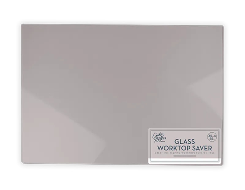 Wholesale Natural Glass Work Top Saver 35cm x 25cm