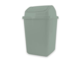 Wholesale Natural Plastic Swing Top Bin Wholesale Natural Plastic Swing Top Bin