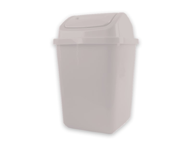 Wholesale Natural Plastic Swing Top Bin Wholesale Natural Plastic Swing Top Bin
