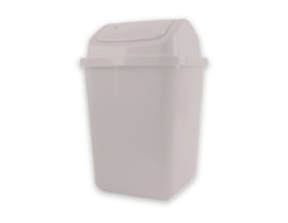 Wholesale Natural Plastic Swing Top Bin Wholesale Natural Plastic Swing Top Bin