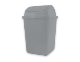 Wholesale Natural Plastic Swing Top Bin Wholesale Natural Plastic Swing Top Bin