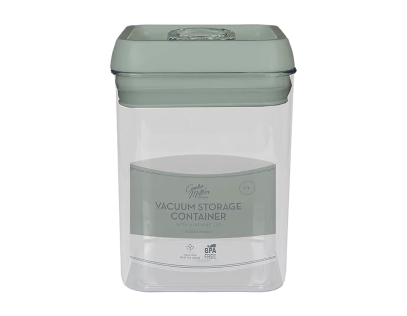 Wholesale Natural Vacuum Storage Container 1.7L Wholesale Natural Vacuum Storage Container 1.7L