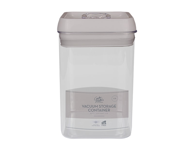 Wholesale Natural Vacuum Storage Container 2.3L Wholesale Natural Vacuum Storage Container 2.3L