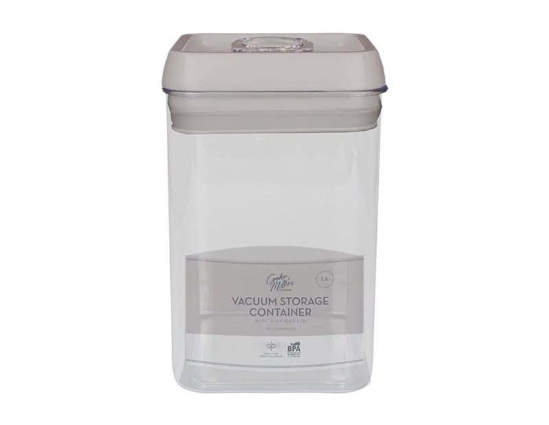 Wholesale Natural Vacuum Storage Container 2.3L Wholesale Natural Vacuum Storage Container 2.3L