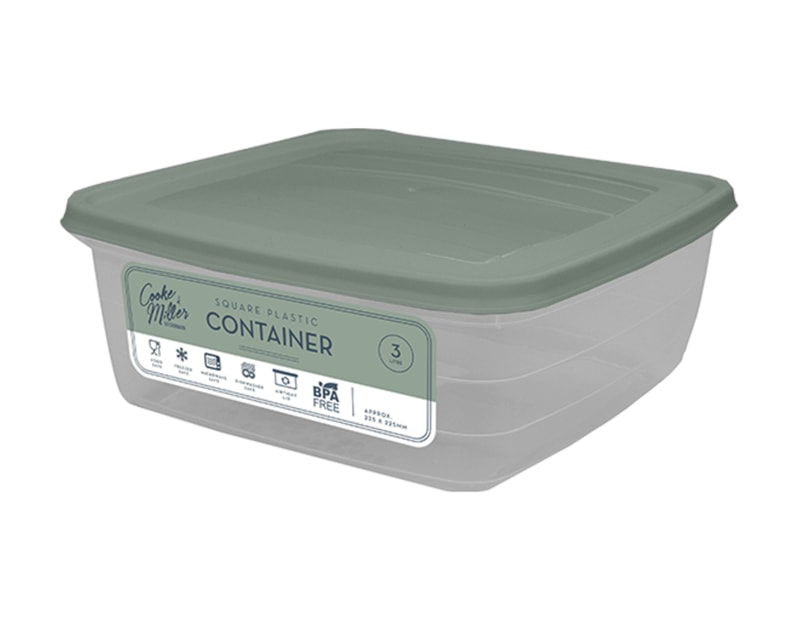 Wholesale Natural Plastic Container 3L Wholesale Natural Plastic Container 3L
