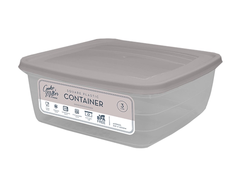 Wholesale Natural Plastic Container 3L Wholesale Natural Plastic Container 3L