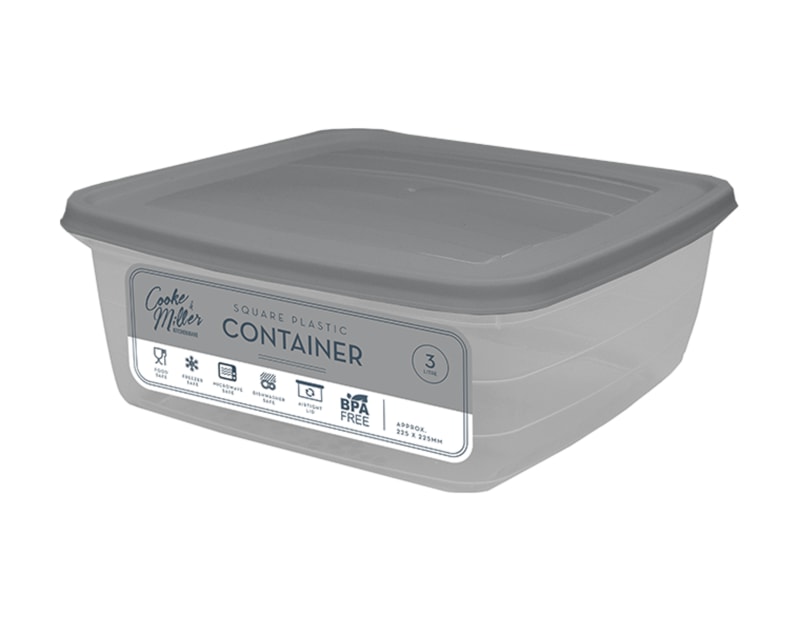 Wholesale Natural Plastic Container 3L Wholesale Natural Plastic Container 3L