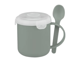 Wholesale Natural Microwavable Soup Mug With Spoon Wholesale Natural Microwavable Soup Mug With Spoon