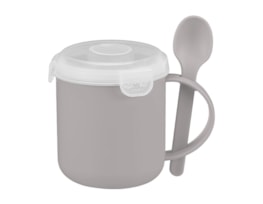 Wholesale Natural Microwavable Soup Mug With Spoon Wholesale Natural Microwavable Soup Mug With Spoon