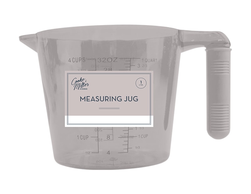 Wholesale Natural Measuring Jug 1L Wholesale Natural Measuring Jug 1L