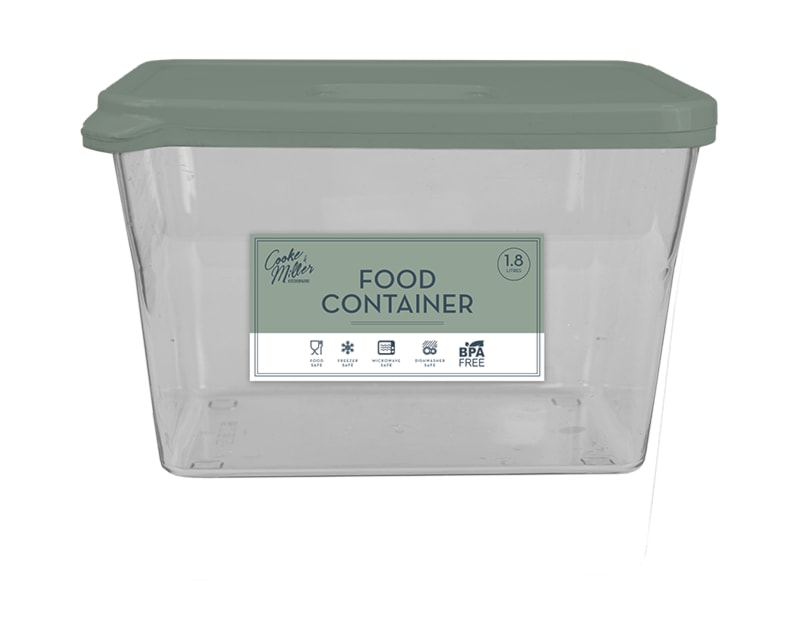 Wholesale Natural Food Container 1800ml Wholesale Natural Food Container 1800ml