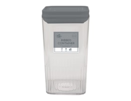 Wholesale Natural Ribbed Container with Vacuum Lid 1300ml Wholesale Natural Ribbed Container with Vacuum Lid 1300ml