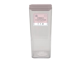 Wholesale Natural Ribbed Container with Vacuum Lid 1800ml Wholesale Natural Ribbed Container with Vacuum Lid 1800ml