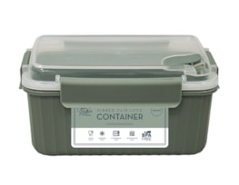 Wholesale Natural Ribbed Clip Lock Container 960ml Wholesale Natural Ribbed Clip Lock Container 960ml