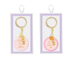 Wholesale Mother's Day Metal Keyring CDU