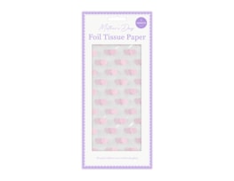 Wholesale Foil Heart Tissue Paper 3 Sheet
