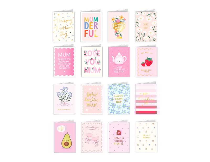 Wholesale Mother's Day Mixed Cards CDU