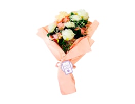 Wholesale Mother's Day Artificial Rose Bouquet 50cm