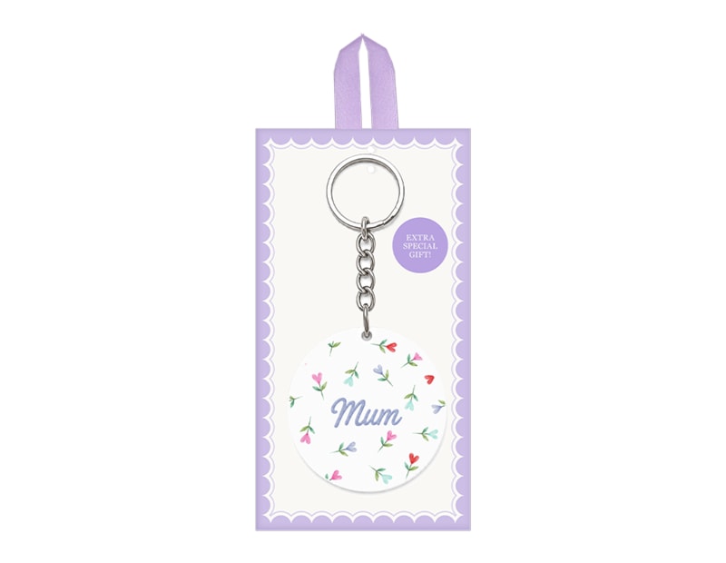 Wholesale Mother's Day Floral Keyring Wholesale Mother's Day Floral Keyring