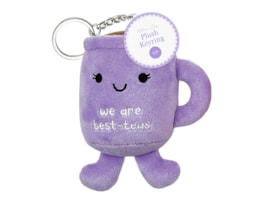 Wholesale Mothers Day Plush Keyring 9cm CDU