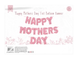 Wholesale Happy Mother's Day foil Balloon Banner Wholesale Happy Mother's Day foil Balloon Banner