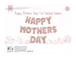 Wholesale Happy Mother's Day foil Balloon Banner Wholesale Happy Mother's Day foil Balloon Banner