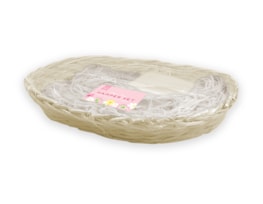 Wholesale Mother's Day Oval Hamper Basket Set Wholesale Mother's Day Oval Hamper Basket Set