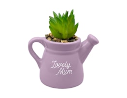 Wholesale Mother's Day ceramic watering can ornament 11. 5 Wholesale Mother's Day ceramic watering can ornament 11. 5