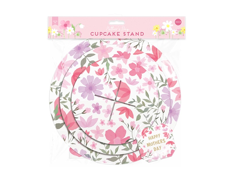 Wholesale Mother's Day Printed Cupcake stand 35cm Wholesale Mother's Day Printed Cupcake stand 35cm
