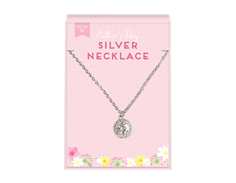 Wholesale Mother's Day Silver Necklaces CDU Wholesale Mother's Day Silver Necklaces CDU