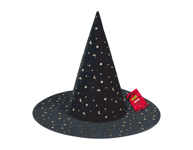 Wholesale Halloween Printed Witches Hat
