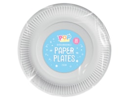 Wholesale white paper plates 23cm 30 pk Wholesale white paper plates 23cm 30 pk