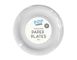 Wholesale White paper plates 18cm Wholesale White paper plates 18cm