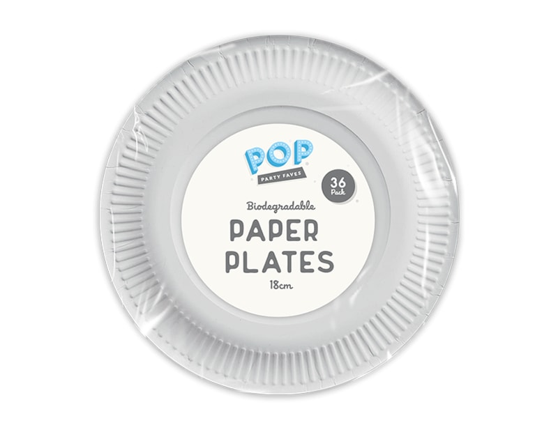 Wholesale White paper plates 18cm Wholesale White paper plates 18cm
