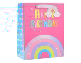 Wholesale Childrens Glitter Medium Gift Bag 26x32x12cm Wholesale Childrens Glitter Medium Gift Bag 26x32x12cm