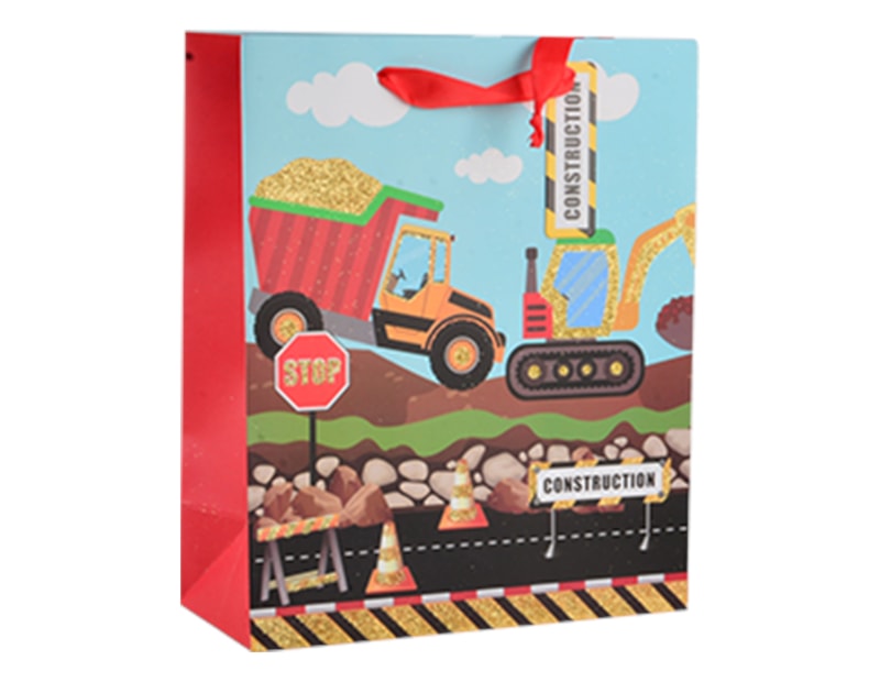 Wholesale Childrens Glitter Medium Gift Bag 26x32x12cm Wholesale Childrens Glitter Medium Gift Bag 26x32x12cm