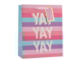 Wholesale Girls Foiled Medium Gift Bag 26x32x12cm Wholesale Girls Foiled Medium Gift Bag 26x32x12cm