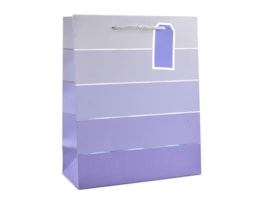 Wholesale Unisex Foiled Stripe Large Gift Bag 30x42x12cm Wholesale Unisex Foiled Stripe Large Gift Bag 30x42x12cm