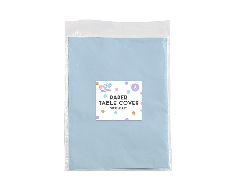 Wholesale Pastel Paper Table Cloths 3pk Wholesale Pastel Paper Table Cloths 3pk